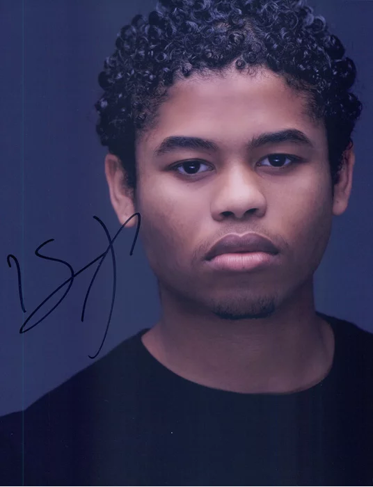Isaiah John autograph