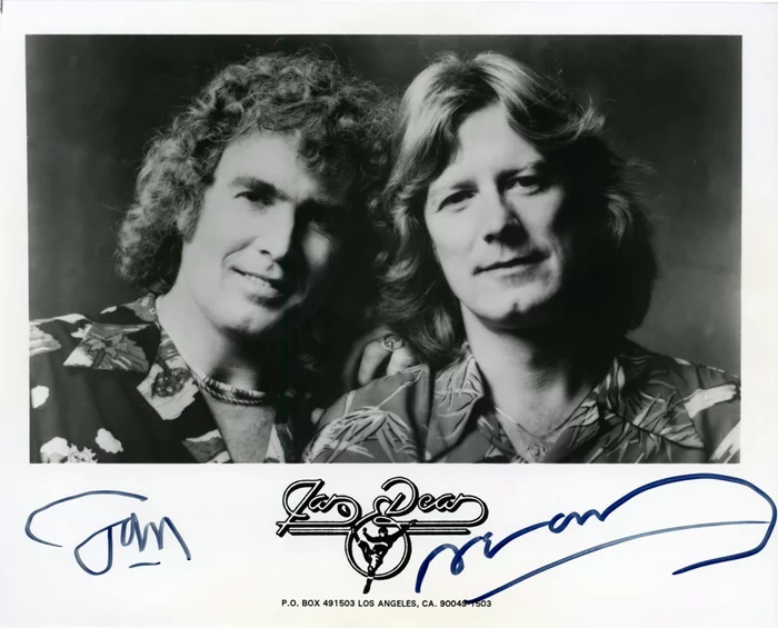 Jan and Dean autograph