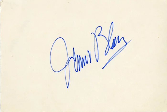 Janet Blair autograph