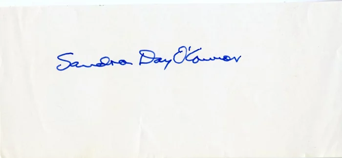 Sandra Day O'Connor autograph