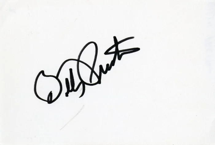 Billy Preston autograph