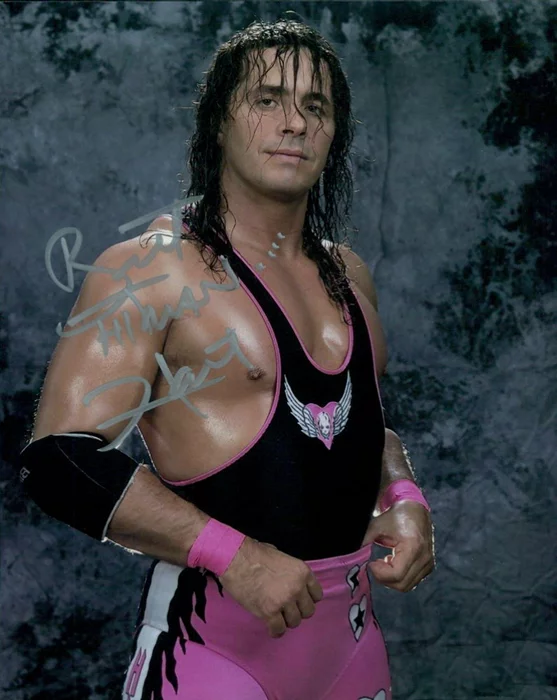 Bret Hart autograph