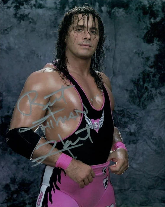 Bret Hart autograph