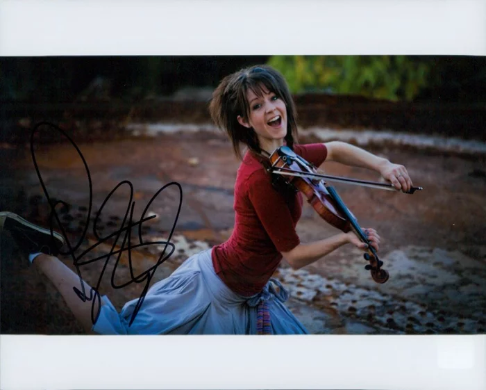 Lindsey Stirling autograph