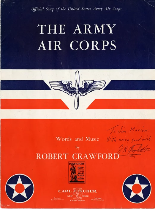 James H. Doolittle autograph