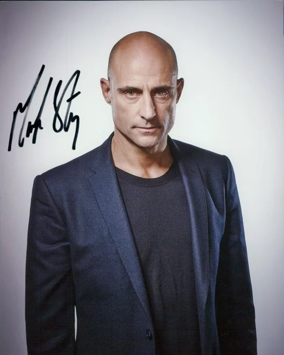 Mark Strong autograph