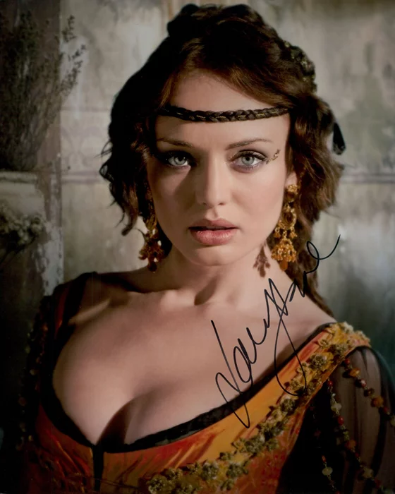 Laura Haddock autograph