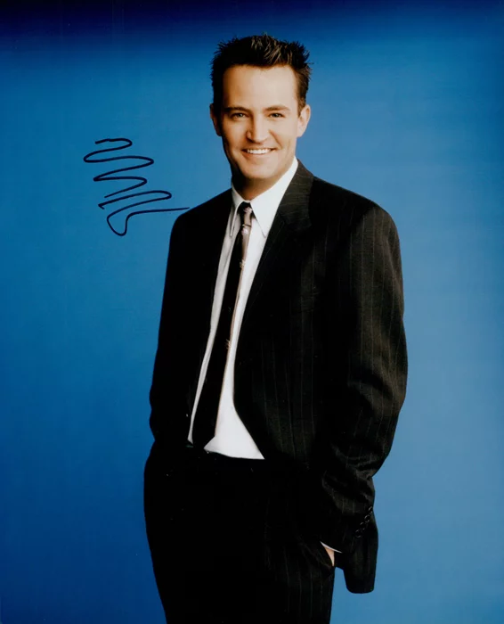 Matthew Perry autograph