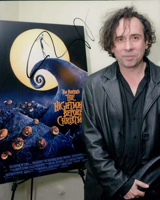 Tim Burton autograph