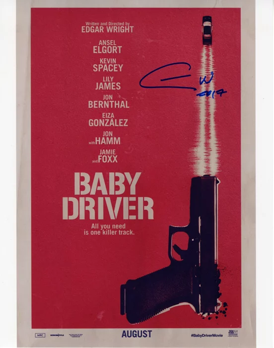 Edgar Wright autograph