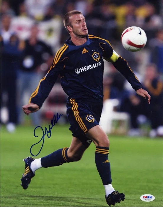 David Beckham autograph