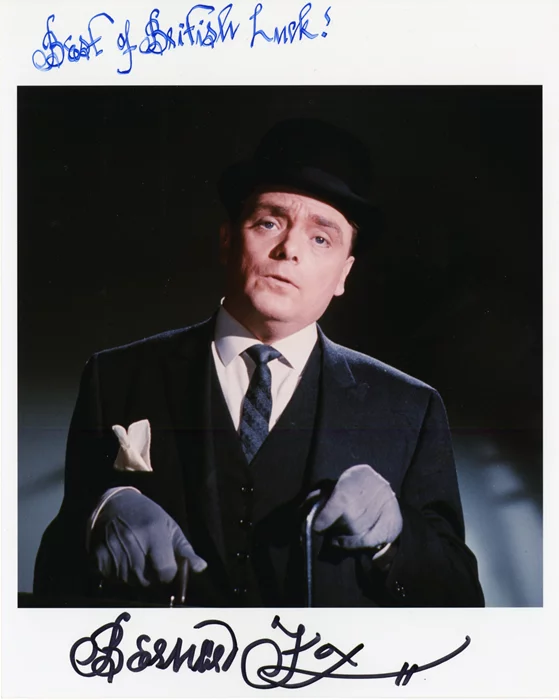 Bernard Fox autograph