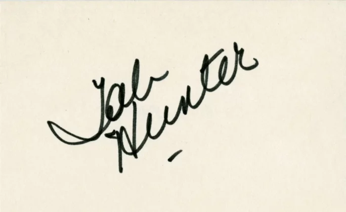 Tab Hunter autograph