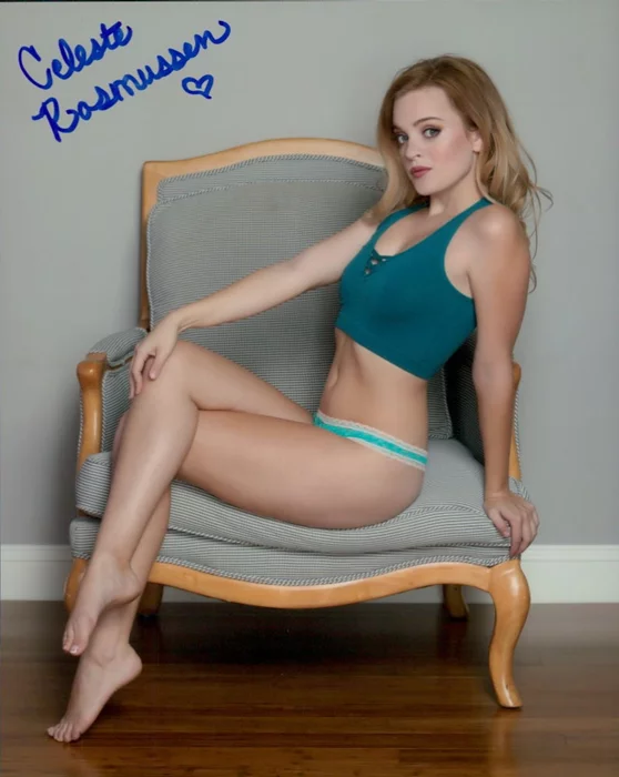Celeste Rasmussen autograph