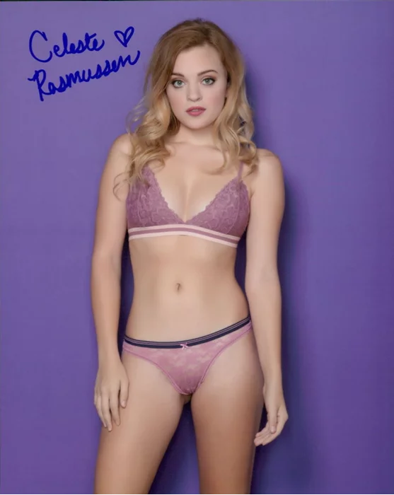 Celeste Rasmussen autograph