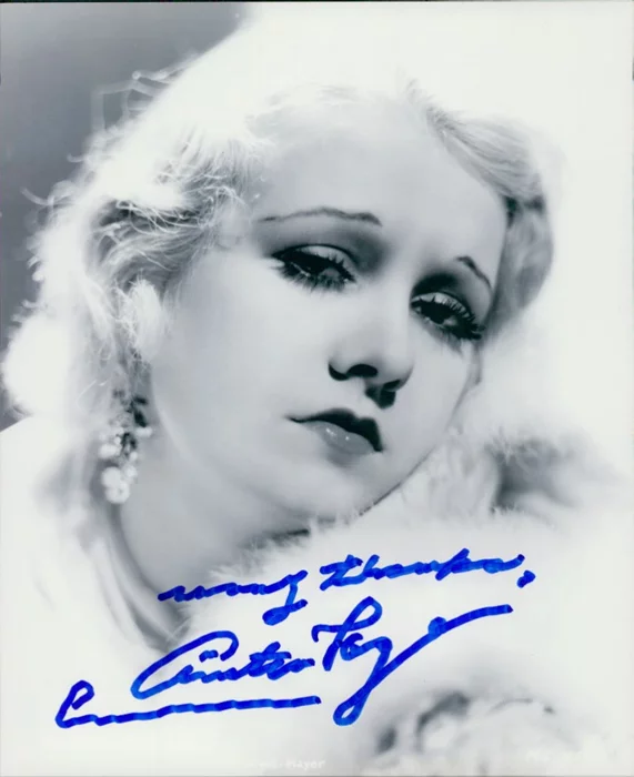 Anita Page autograph