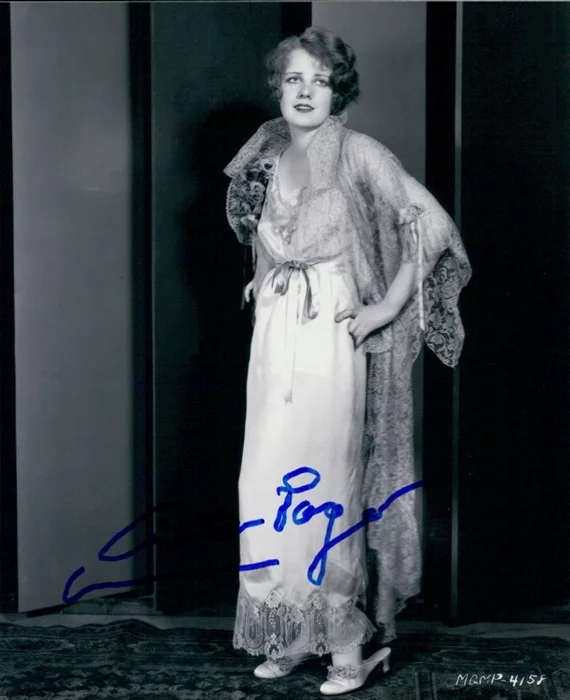 Anita Page autograph
