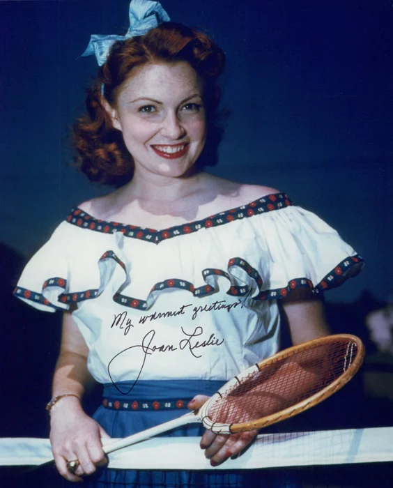 Joan Leslie autograph
