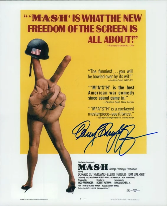 Gary Burghoff autograph