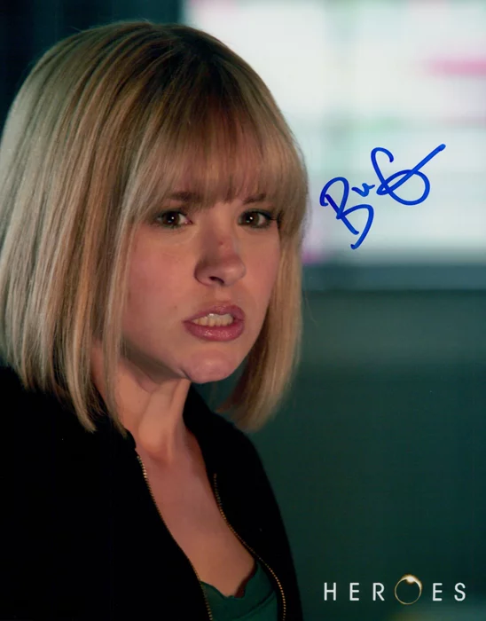 Brea Grant autograph