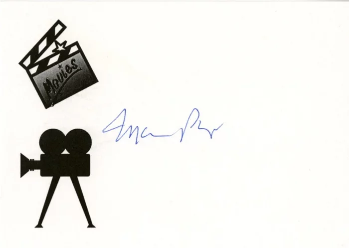 Mario Puzo autograph