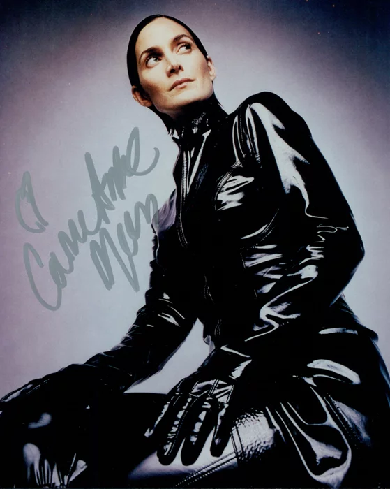 Carrie-Anne Moss autograph