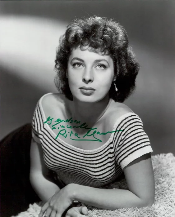 Rita Gam autograph