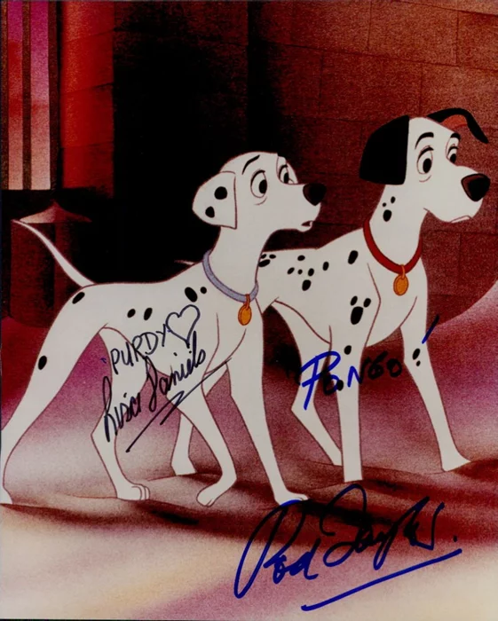 101 Dalmatians autograph