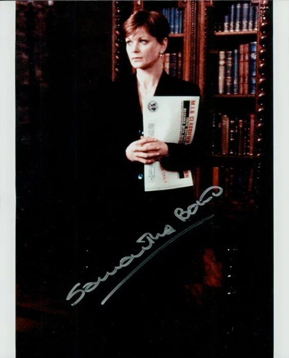 Samantha Bond autograph