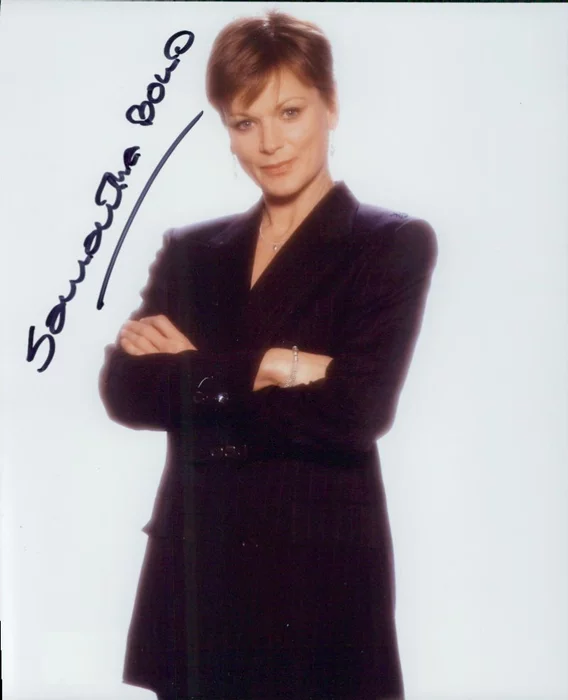 Samantha Bond autograph