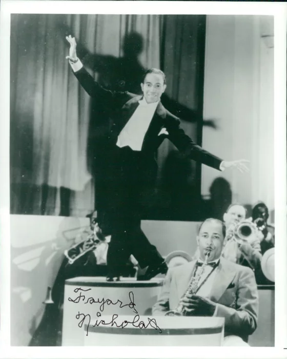 Fayard Nicholas autograph