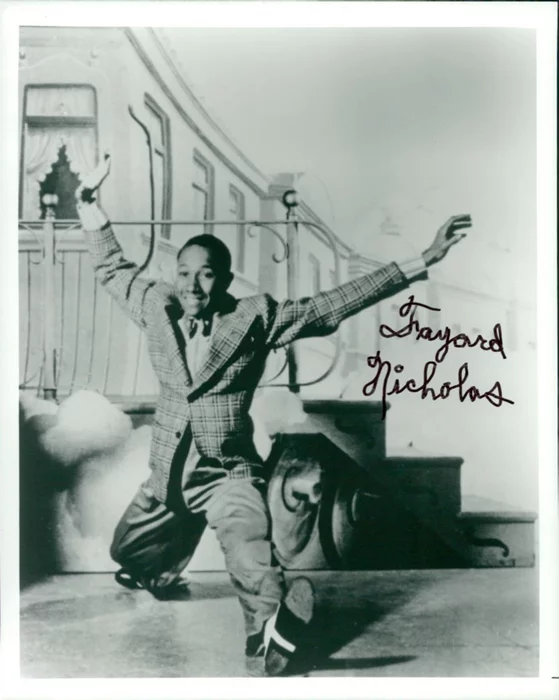 Fayard Nicholas autograph
