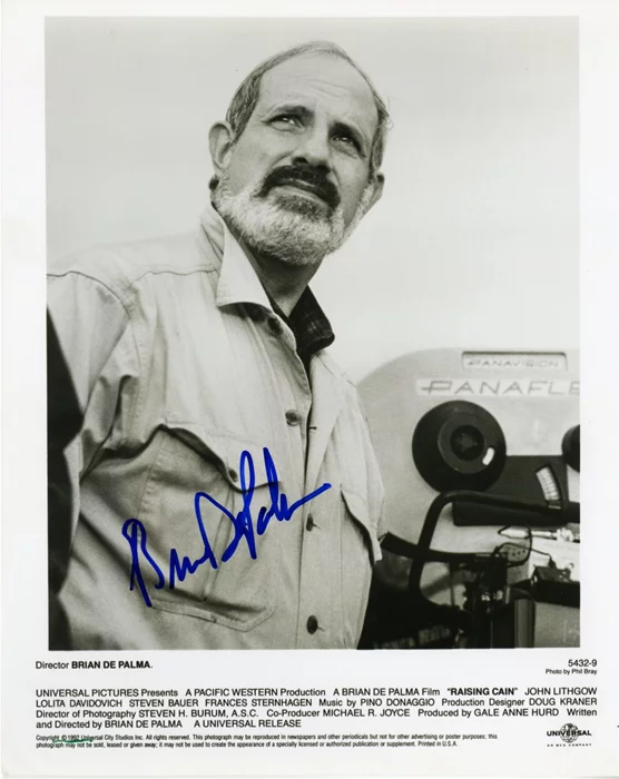 Brian DePalma autograph