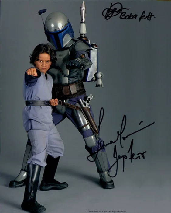 The Fetts autograph