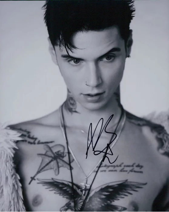 Andy Biersack autograph
