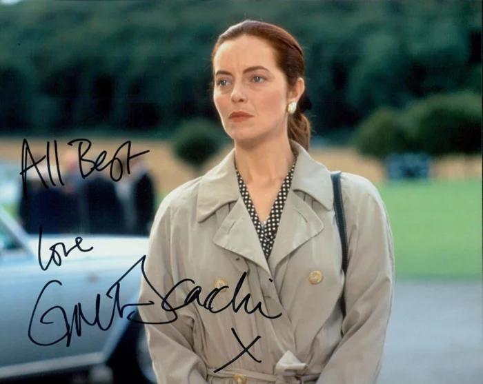 Greta Scacchi autograph