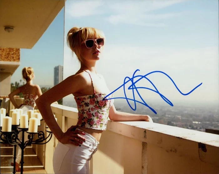 Alessandra Torresani autograph