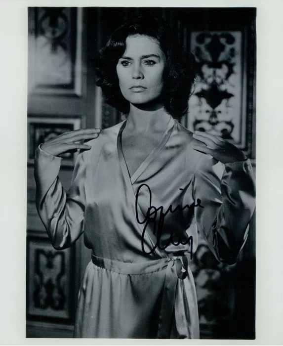 Corinne Clery autograph