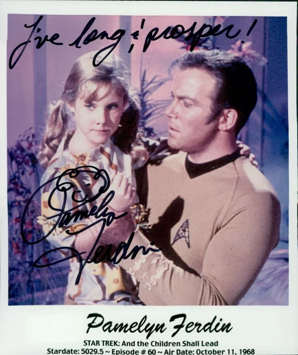 Pamelyn Ferdin autograph
