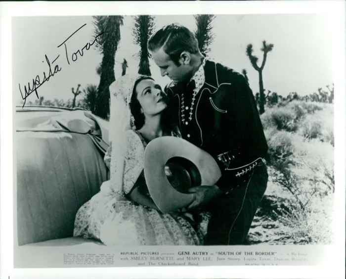 Lupita Tovar autograph