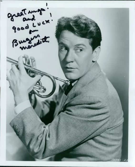 Burgess Meredith autograph