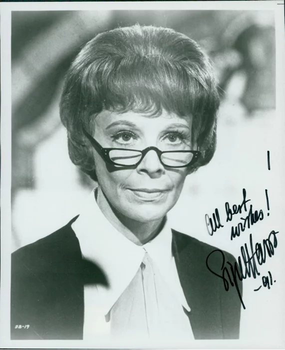 Signe Hasso autograph