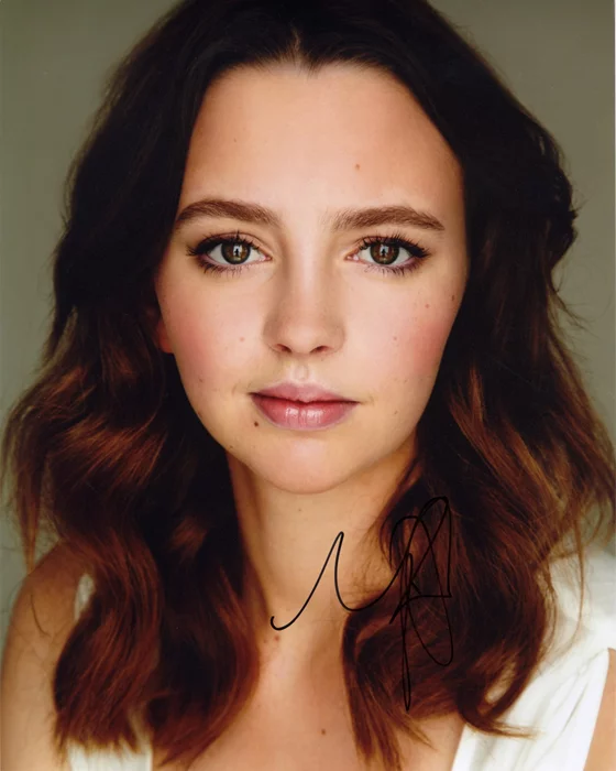 Natasha Bassett autograph