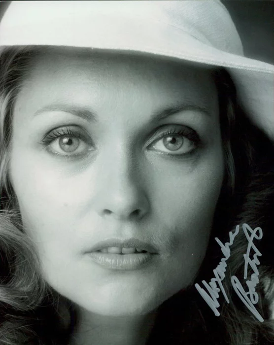 Alexandra Bastedo autograph