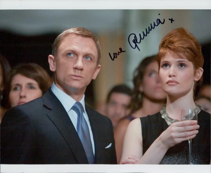 Gemma Arterton autograph