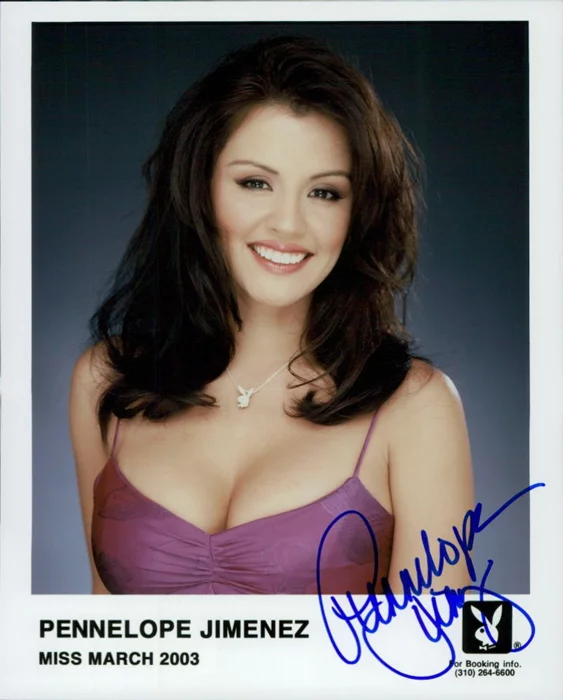 Pennelope Jimenez autograph