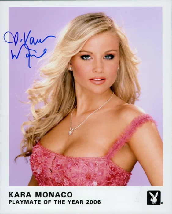 Kara Monaco autograph