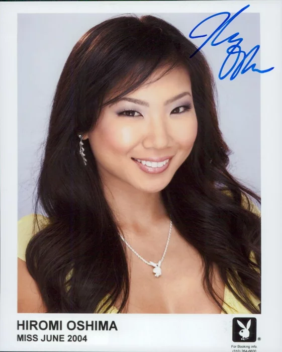Hiromi Oshima autograph