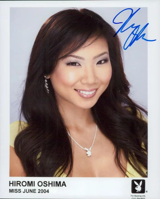 Hiromi Oshima autograph