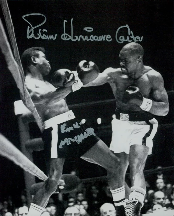 Rubin Carter autograph